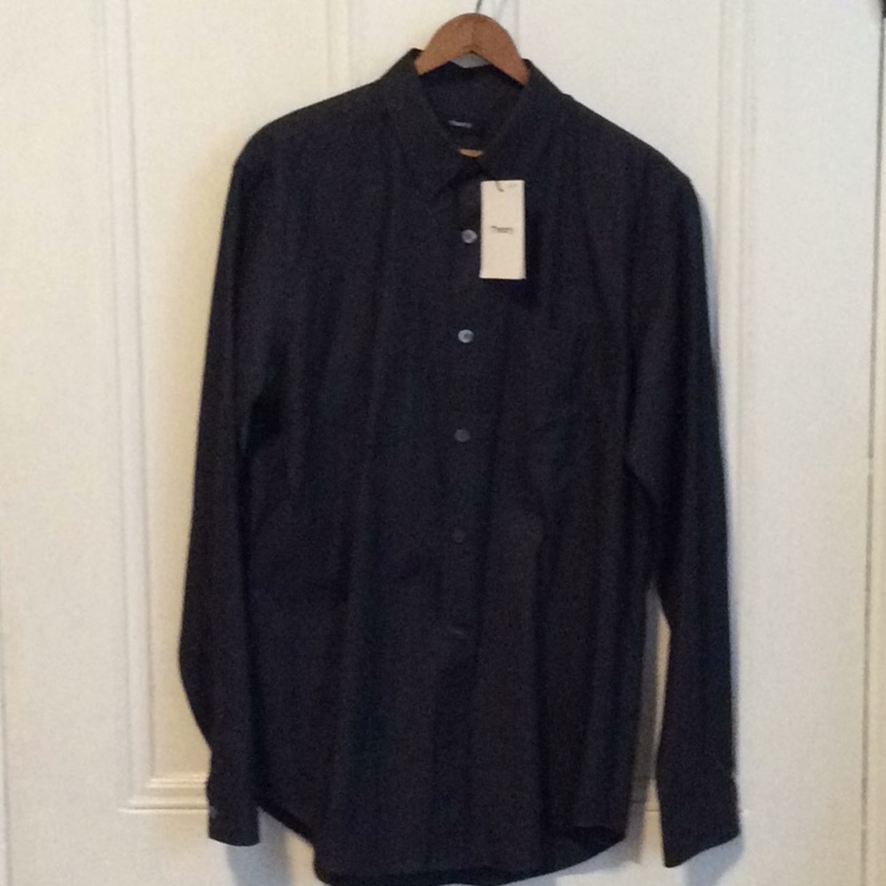 Theory button down shirt